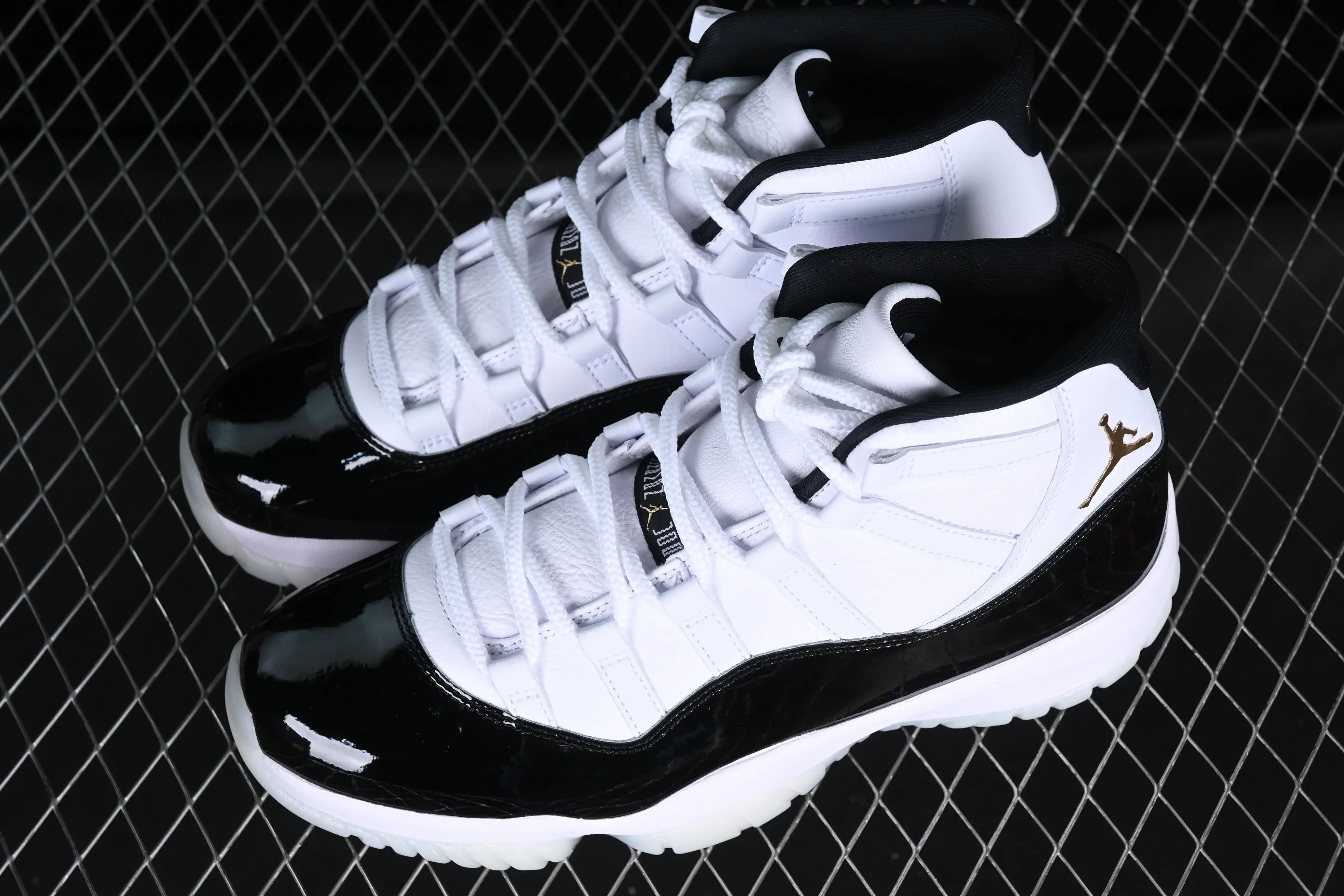 All categories Air Jordan Jordan series basketball shoes Air Jordan 11 LJR version Air Jordan 11 "DMP" AJ11 Joe 11 gold brick Kang buckle CT8012-170